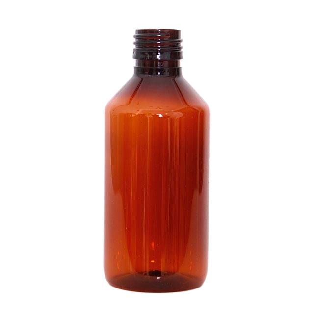 200ml Round Amber